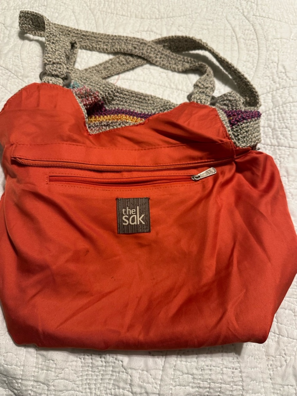 The Sak Crochet hobo shoulder bag - Picture 4 of 7